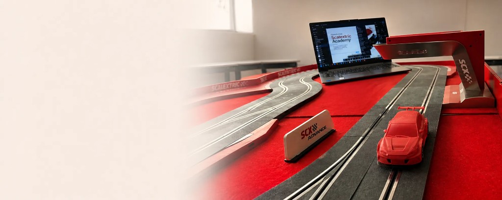 Scalextric Academy — pista, coche y plataforma educativa
