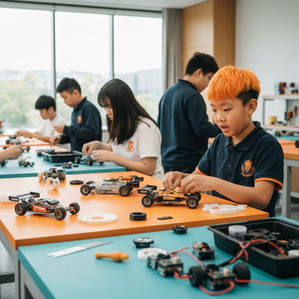 Taller STEM — contacto con Scalextric Academy